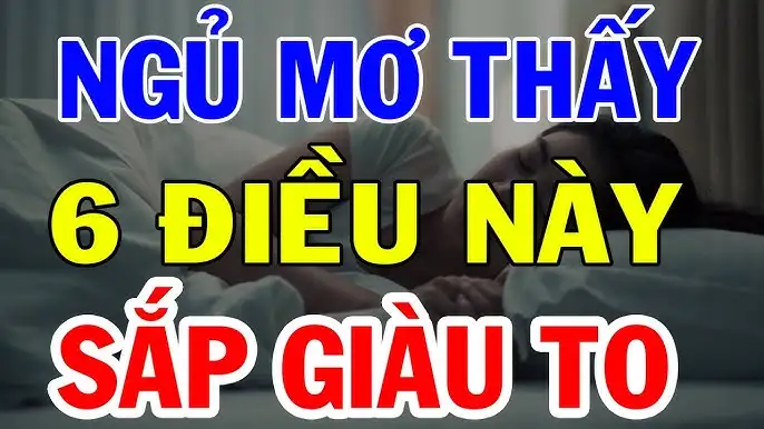 nằm mơ thấy lượm tiền