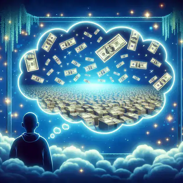 nằm mơ thấy lượm được tiền