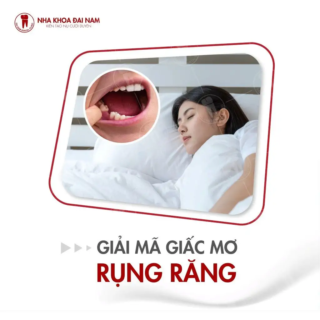 mơ thấy rụng răng cấm không chảy máu