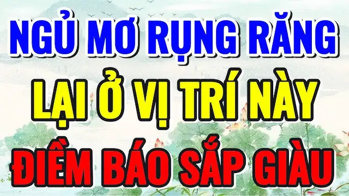 mơ gãy hết răng