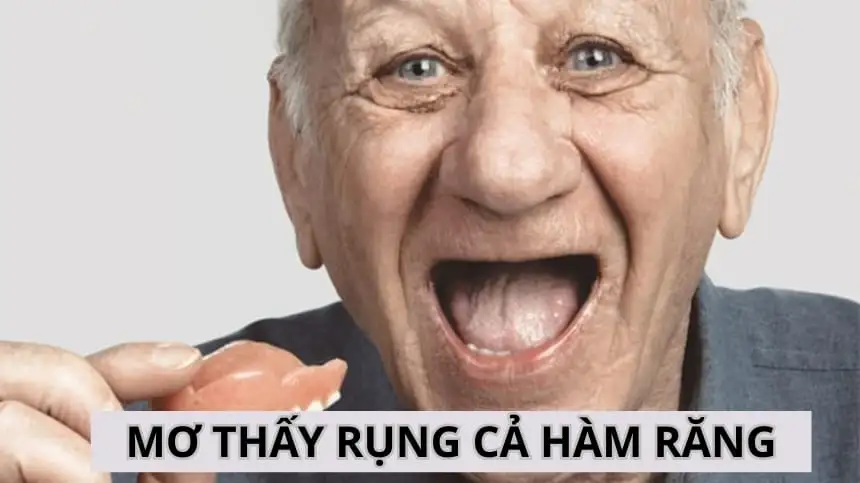 mơ bị rụng răng hàm trên